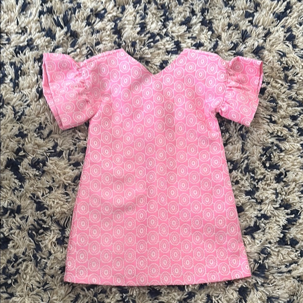 Pink Patterned Dress
